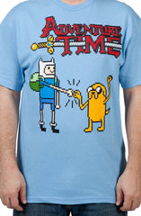 8 Bit Adventure Time Shirt