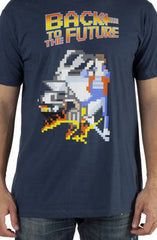8-Bit Back To The Future Shirt