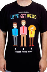 8 Bit Workaholics Shirt