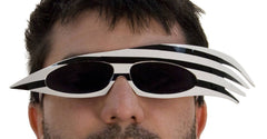 80s Black and White Sunglasses