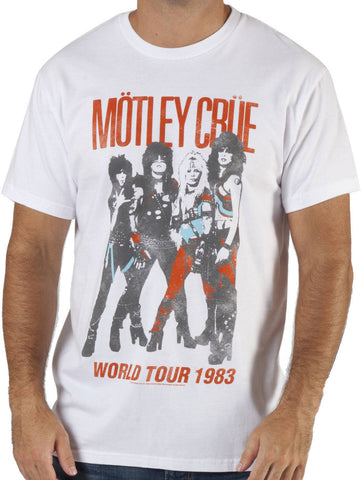 83 World Tour Motley Crue Shirt