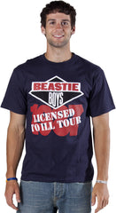 87 Licensed To Ill Tour Beastie Boys T-Shirt